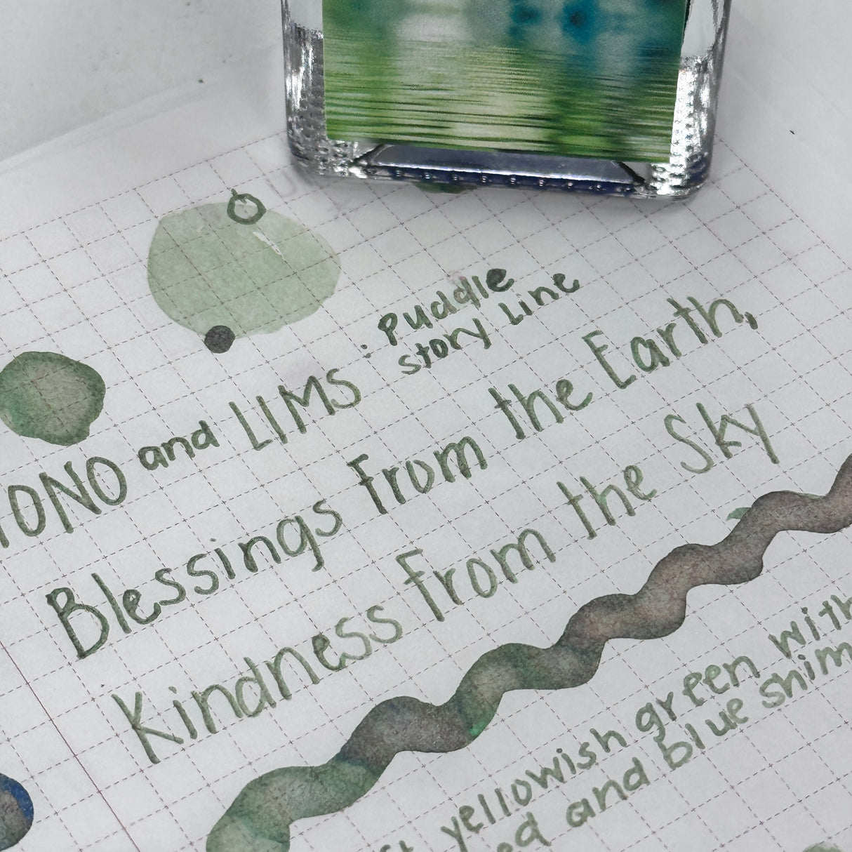 TONO & LIMS Ink - Puddle Story Line - Blessings From the Earth, Kindness From the Sky