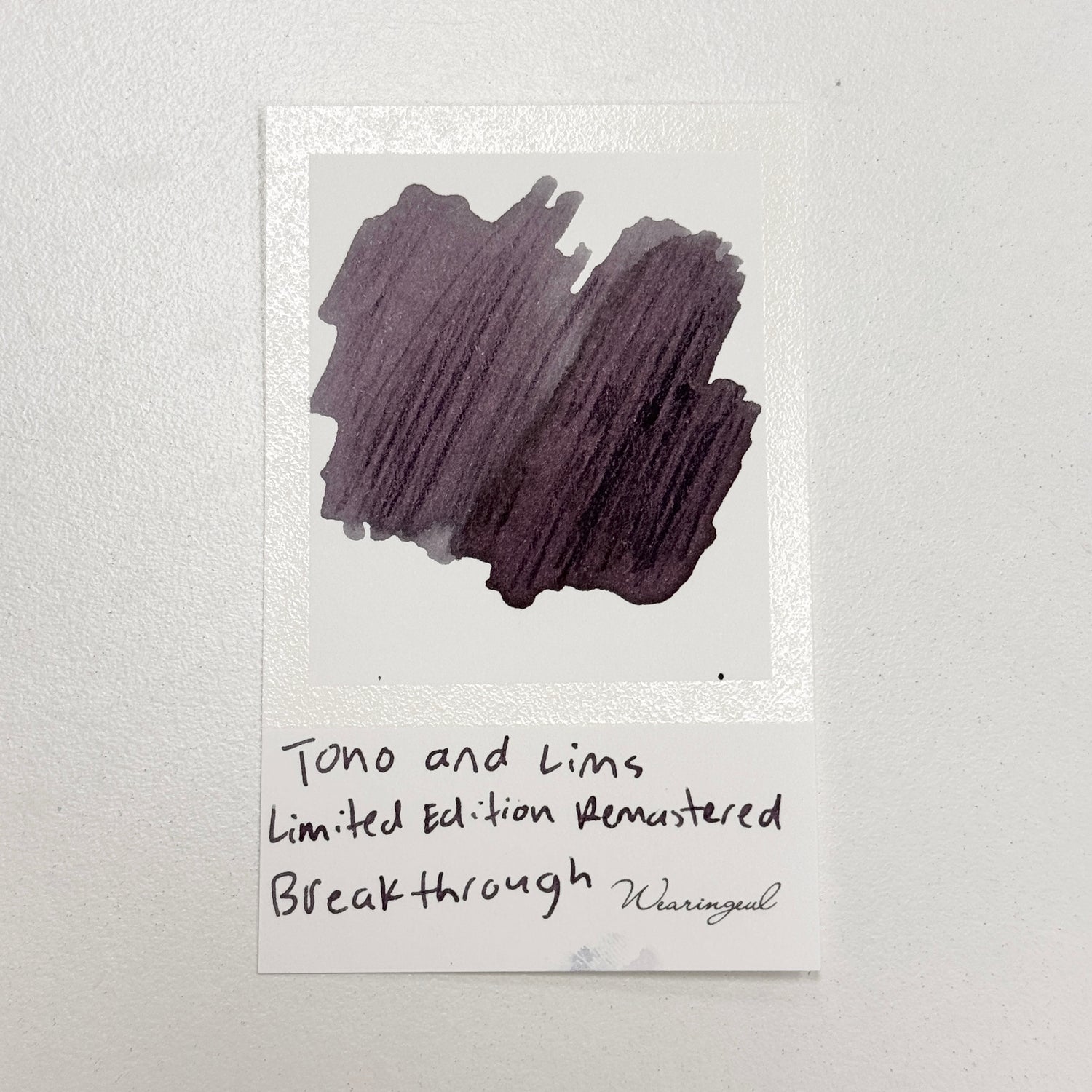TONO & LIMS Ink - Remastered Limited Edition - Breakthrough
