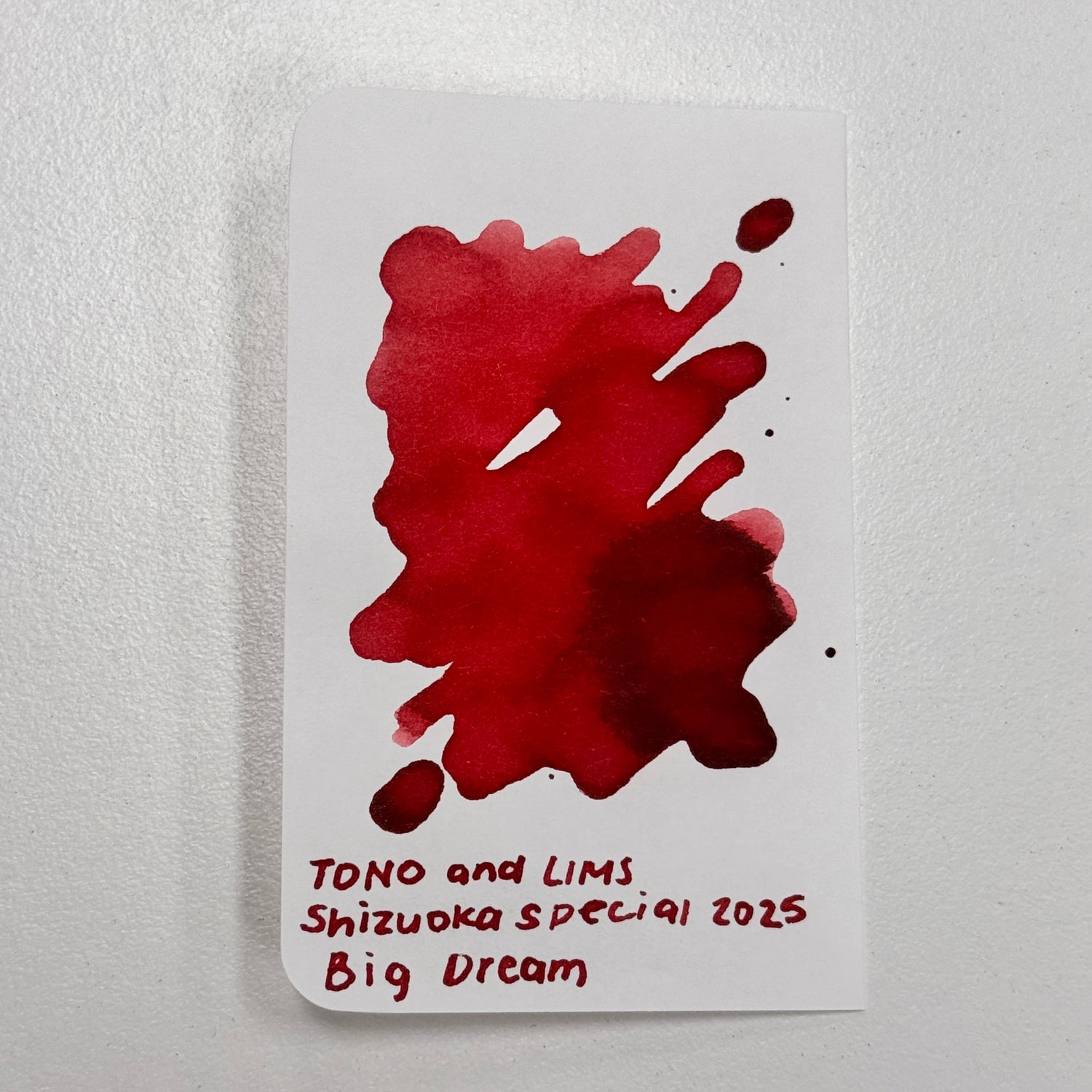 TONO & LIMS Ink - Shizuoka Special 2025 - Big Dream