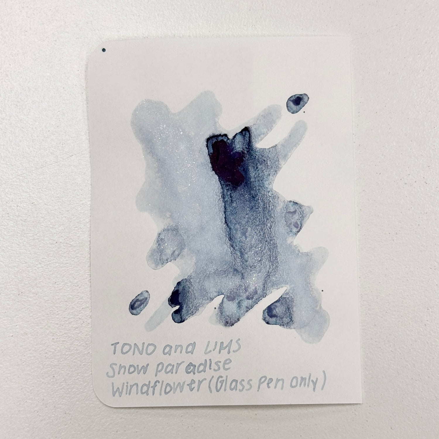 TONO & LIMS Ink - Snow Paradise - 風花 Windflower