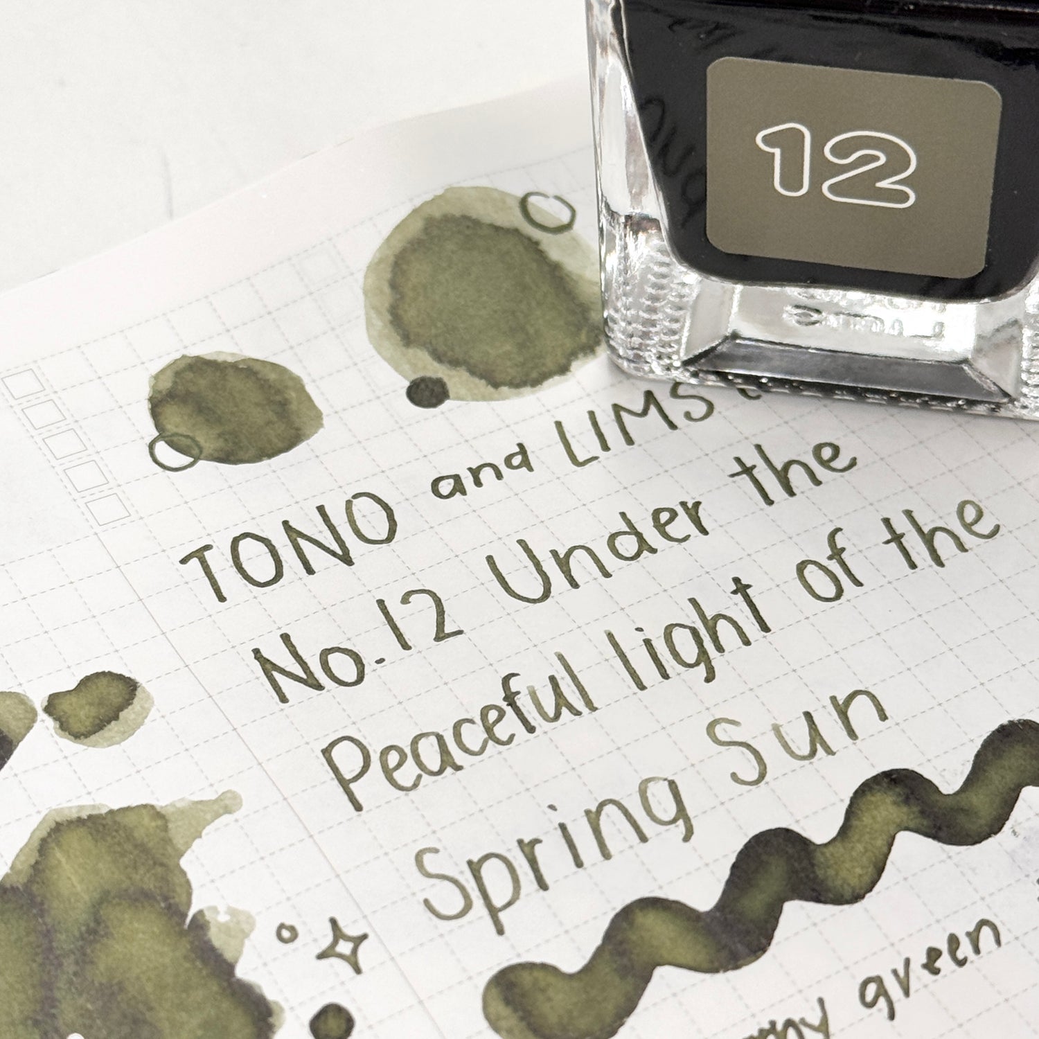 TONO & LIMS Ink - Standard - No. 12 Under the peaceful light of the spring sun