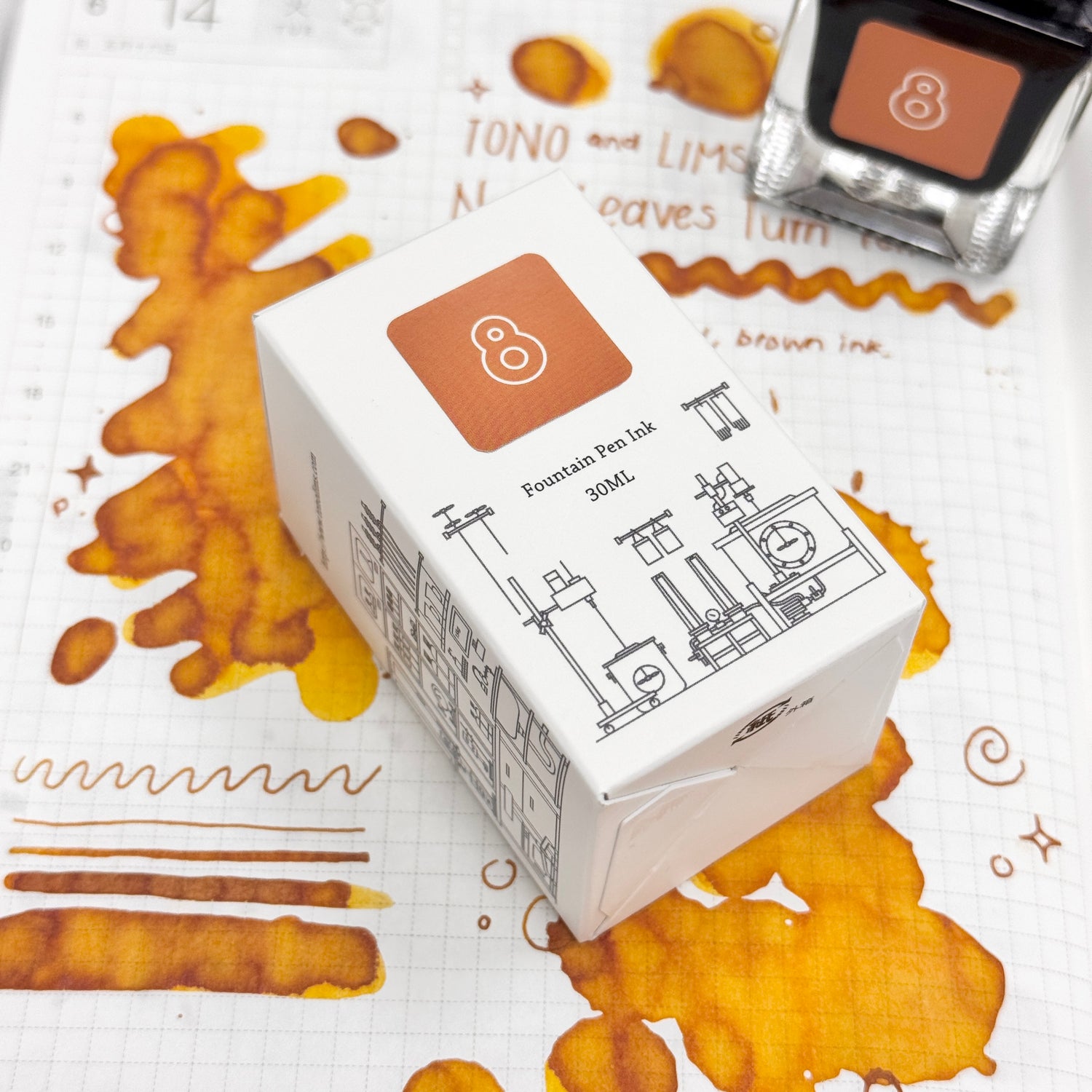 TONO & LIMS Ink - Standard - No. 8 Leaves turn Yellow