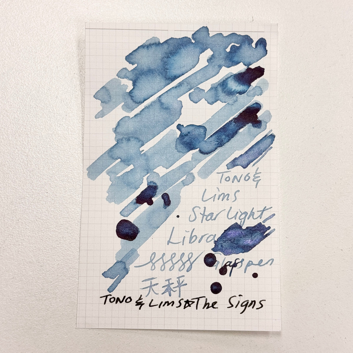TONO & LIMS Ink - THE SIGNS Libra