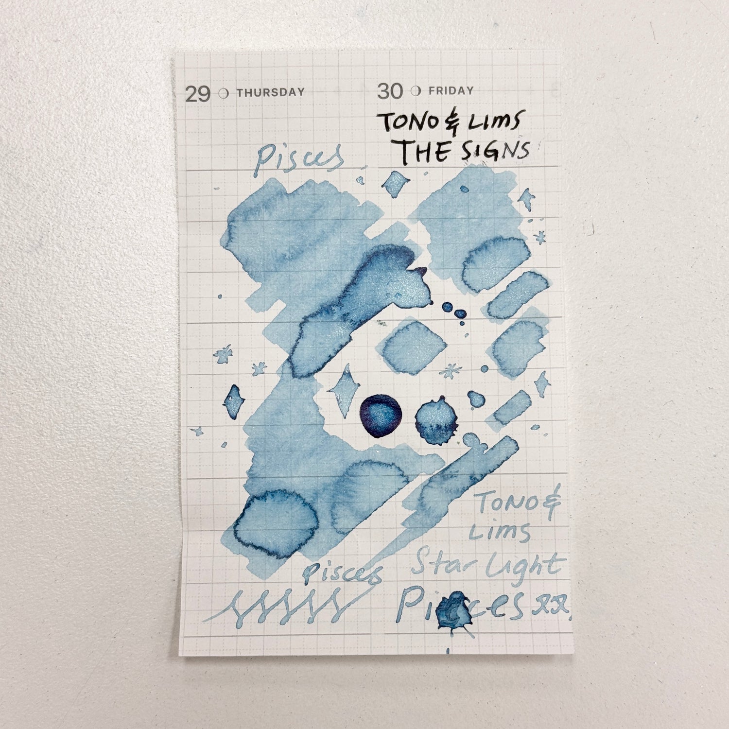 TONO & LIMS Ink - THE SIGNS Pisces