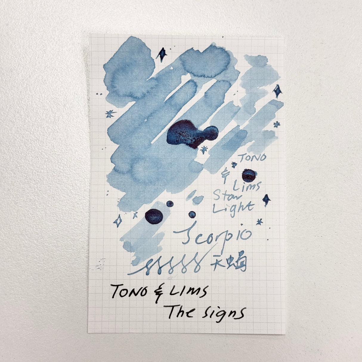 TONO & LIMS Ink - THE SIGNS Scorpio