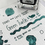 TONO & LIMS Yuugen Series Green Turtle Ink