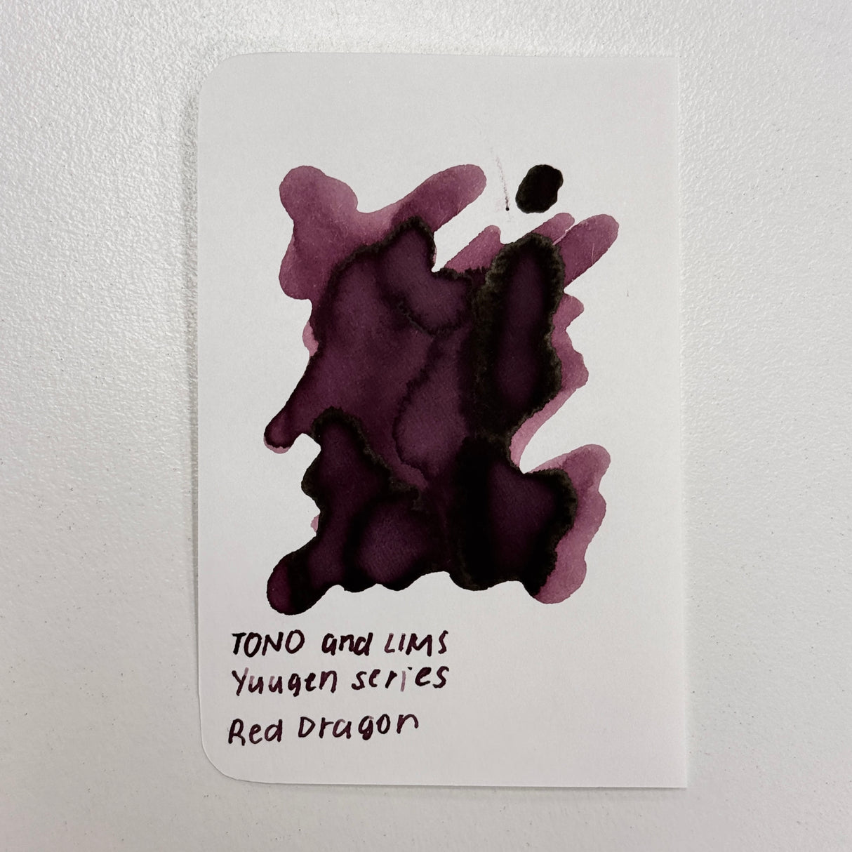 TONO & LIMS Yuugen Series Red Dragon Ink