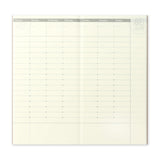 Cuaderno del VIAJERO 018 Libreta semanal vertical (tamaño normal)
