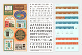 This is a sticker set for customizing your TRAVELER’S notebook that makes it more fun, including index and pocket stickers, icon stickers to represent different plans, dry transfer, and stickers to decorate the cover. The 2027 version features a design that is inspired by “Every TRAVELER’S notebook is unique and that’s wonderful.” You can customize your 2027 diary, and that’s wonderful.