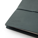 Cuaderno de viaje azul (tamaño pasaporte)