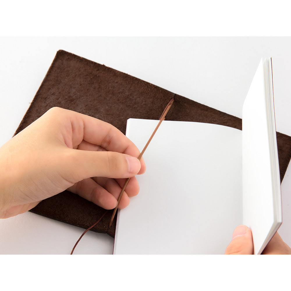 TRAVELER'S notebook Brown (Passport Size)