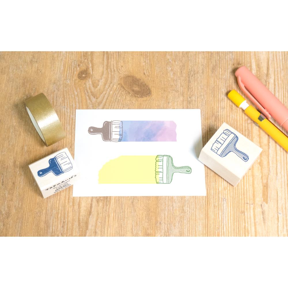 Beverly Companion Rubber Stamp - Small Brush