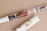 The TWSBI ECO Horse Year Fountain Pen combines warm comforting colors, with an intricate design to celebrate The Year of the Horse, and TWSBI’s reliable writing performance. Its piston-filling system and smooth stainless steel nib deliver a consistent, enjoyable writing experience for journaling, note‑taking, and everyday use.