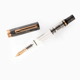 TWSBI ECO Black Marble w/ Bronze Fountain Pen

Comes in EF, F, M, B, Stub1.1 nib choices