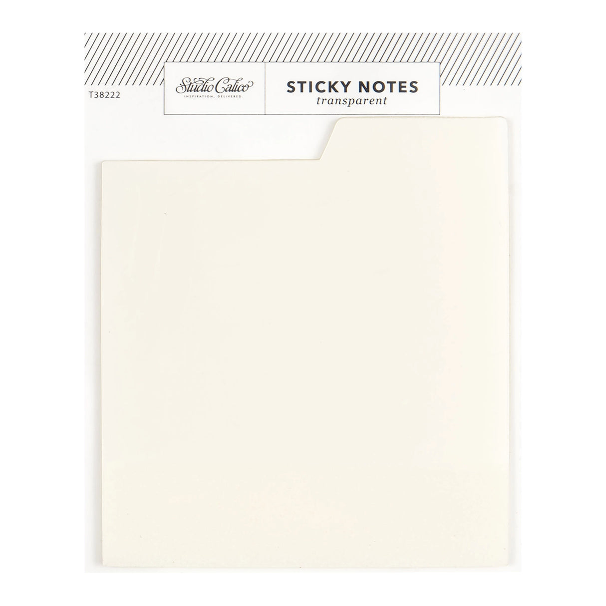 Tabbed Transparent Sticky Notes - Clear

Streamline your tasks with the Clear Tabbed Transparent Sticky Notes, offering simplicity and style to your workspace.&nbsp;

1 - 3" x 3.3" tabbed vellum sticky notepad, 30 sheets