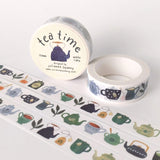 Cinta washi de la hora del té 