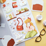 ☕🎀 Set the kettle on and settle in for the sweetest tea time daydream. This pastel-perfect sticker sheet is filled with gentle tea breaks, clinking cups, sugar-dusted treats, and all the little comforts that make staying in feel special. From quiet sips and happy snacks to fluffy pups keeping you company and bows tucked into every cozy corner, each sticker captures that warm, unhurried feeling of tea time when the world softens, the tea stays hot, and everything feels just right.

Art by: Aanchal