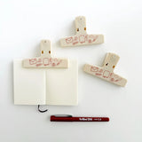 The Paper + Craft Pantry Journal Clip - Stationery Doodles