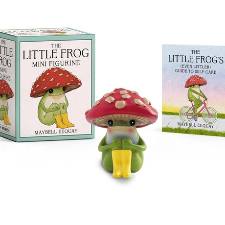 Meet your new best friend: the Little Frog! Sporting a mushroom on their head and an incredible collection of high heels on their feet, this beloved creature has captured the Internet's attention with uplifting affirmations and empowering life lessons. Now, with this adorable, 3-inch mini figurine, you can keep this kindhearted, stylish little buddy by your side at all times!

Specifications: Includes a 3-inch tall Little Frog figurine to add a calming, mushroom-topped presence anywhere you need it&nbsp;

I