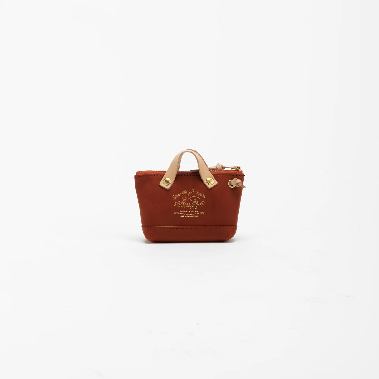 The SUPERIOR LABOR All Leather Engineer Key Case

This is a key case made as a miniature version of our engineer bag.

Previously, it was made using the same canvas as the full-size engineer bag,but this time it’s back in all-leather.

It’s crafted to be more durable and long-lasting, so you can enjoy it for years to come.

Size: W12.5×H8×D3cm
About the Leather – Japanese Glove Leather

Made from durable and supple Japanese glove leather, known for its lightness and strength.

Originally used for baseball g