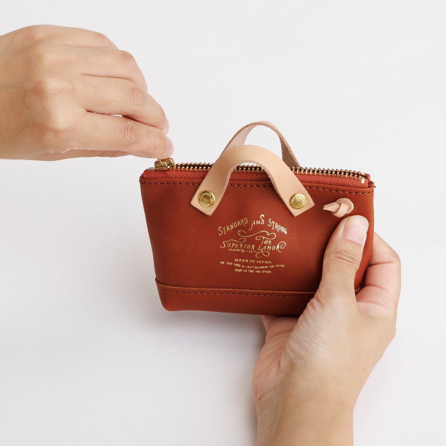 The SUPERIOR LABOR TSL - All Leather Engineer Key Case