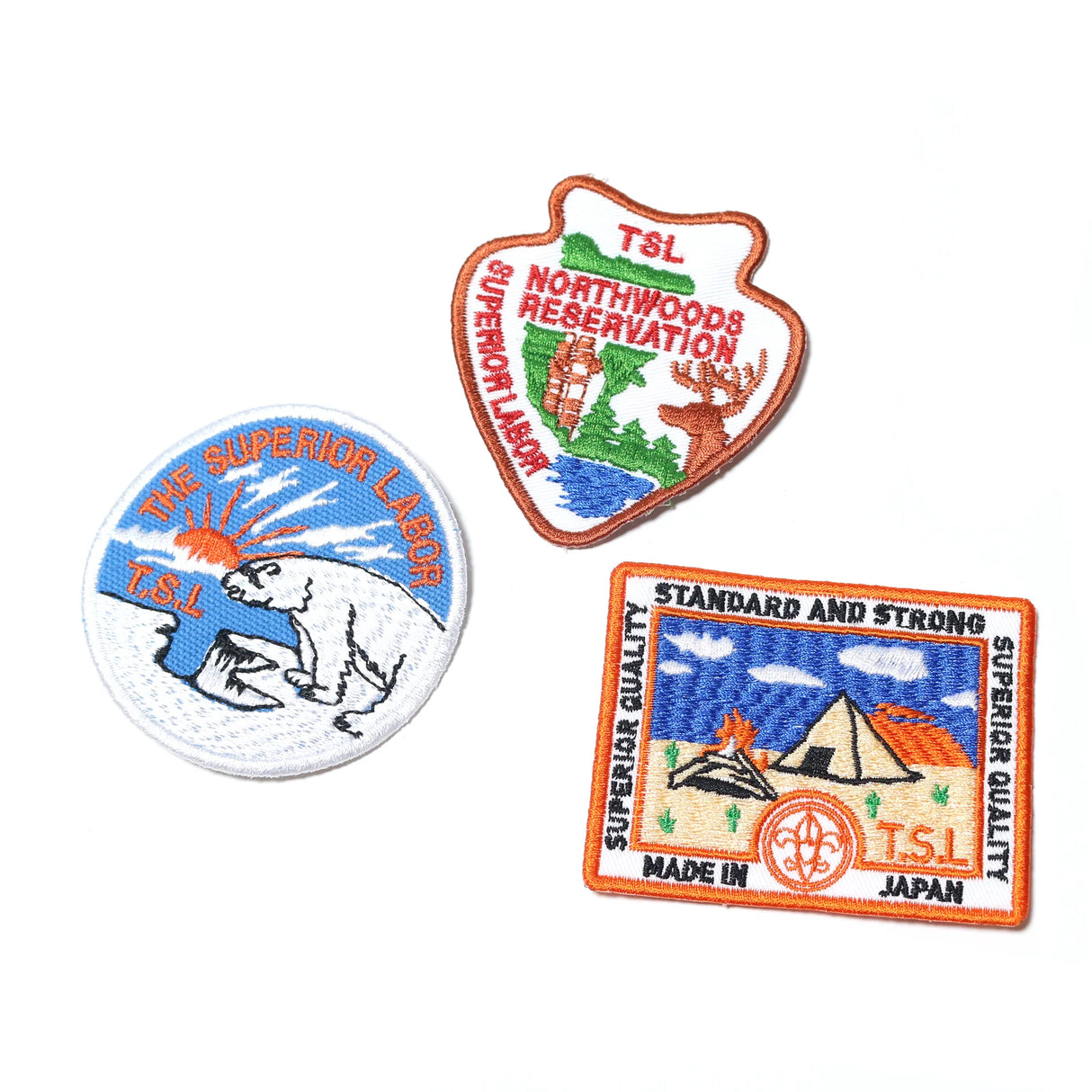 The SUPERIOR LABOR Patch - Deer

TSL original patch. Perfect to decorate your bag, clothes, or journals!

Size: W7.3×H7.5cm

Canvas Products
Painted areas may be affected by friction or water, which can cause color transfer. Please handle with care.

Includes 1 Patch