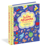 Step inside the joyful world of beloved accessory brand Susan Alexandra with this hardcover sticker book, featuring more than 700 stickers that can be used to decorate your life with a bold sense of color, humor, and play.

Susan Alexandra’s signature beaded goods and playful designs are transformed across more than two hundred pages of visual delight, filled with peel-away stickers that evoke the brand’s iconic motifs of flowers, foods, animals and critters, shoes, purses, charms, cheeky phrases, and other