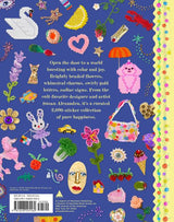 Step inside the joyful world of beloved accessory brand Susan Alexandra with this hardcover sticker book, featuring more than 700 stickers that can be used to decorate your life with a bold sense of color, humor, and play. Susan Alexandra’s signature beaded goods and playful designs are transformed across more than two hundred pages of visual delight, filled with peel-away stickers that evoke the brand’s iconic motifs of flowers, foods, animals and critters, shoes, purses, charms, cheeky phrases, and other 