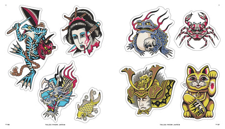 Packed with 150 beautifully illustrated stickers, this book celebrates the art of the tattoo. The designs range from the traditional to the contemporary, covering all the key styles and motifs. Discover hearts, sailors, pin-ups, skulls, roses, swallows as well as new and surprising compositions, all in Megamunden's signature style.