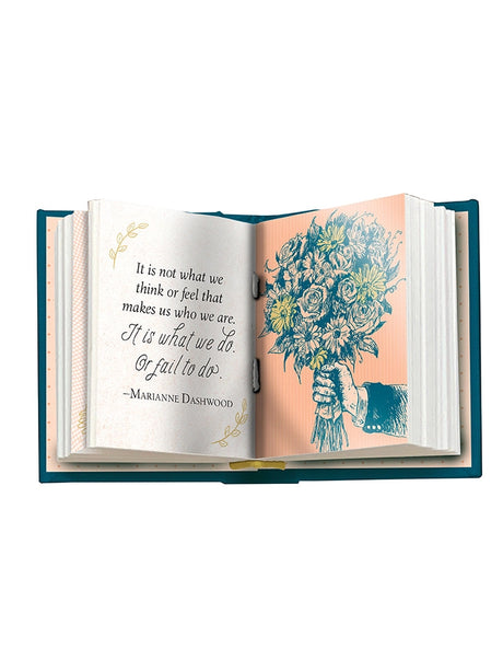 In this delightfully tiny book, discover literary icon Jane Austen’s famous wit and wisdom. Whether delivering powerful dialogue through characters like Elizabeth Bennet and Emma Woodhouse or powerful sociopolitical commentary in her letters, Jane Austen has been dazzling readers with exceptional intelligence and humor for more than two centuries. The Tiny Book of Jane Austen is packed with memorable quotes from one of the most influential writers of all time and is perfect for every Jane Austen fan. 