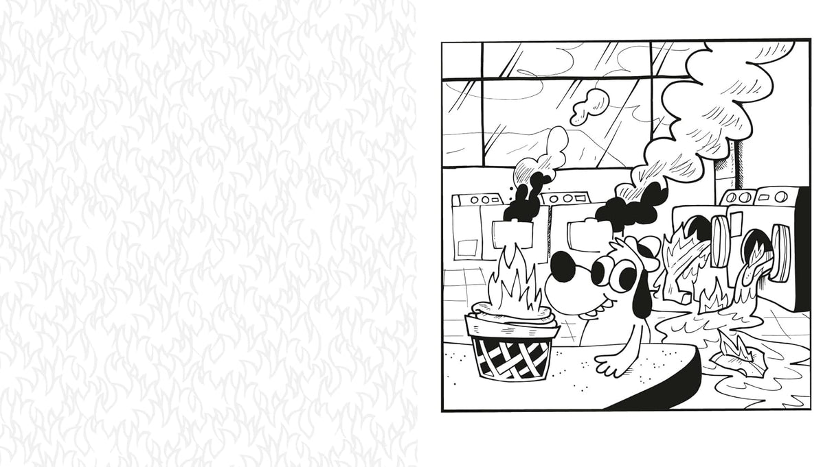 This Is Fine: The Official Coloring Book

Calm yourself from a world on fire with this officially licensed coloring book featuring Question Hound, the star of KC Green’s iconic "On Fire" comic, which captivated the world with three simple words: “This is fine.”

This is Fine: The Official Coloring Book presents 40 new and classic, hilarious (and horrific) illustrations of Question Hound trying to navigate the extremely relatable everyday struggles determined to beat him down. When you don’t know whether to 