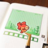 Cute decorative stickers for your journal and stationery collection!

Clear
Sticker Sheet: 6 x 3 inches
Sticker Sheet Package: 7 x 3 inches