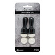 The Tim Holtz Distress® Tiny Blending Tool features interchangeable foam tips ideal for applying inks and other mediums to smaller areas on your craft projects. Wood handle provides convenient control and the round foam provides more cushion for mess-free application.