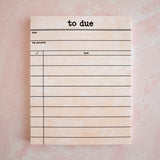 Kyn You Believe It - To Due Notepad | Bookish To-Do List Stationery