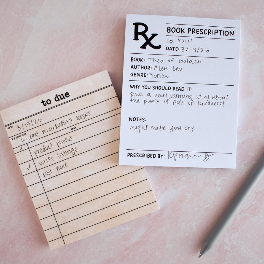 Kyn You Believe It - To Due Notepad | Bookish To-Do List Stationery