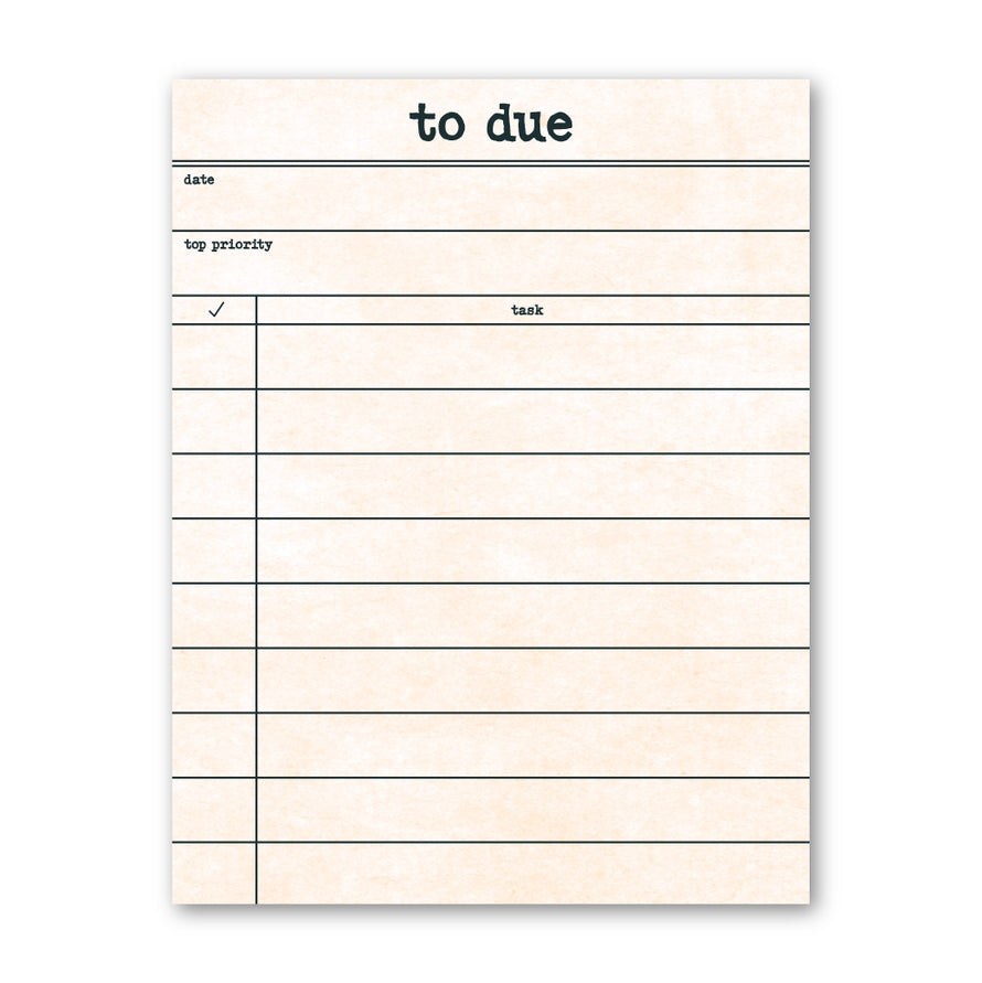 Kyn You Believe It - To Due Notepad | Bookish To-Do List Stationery
