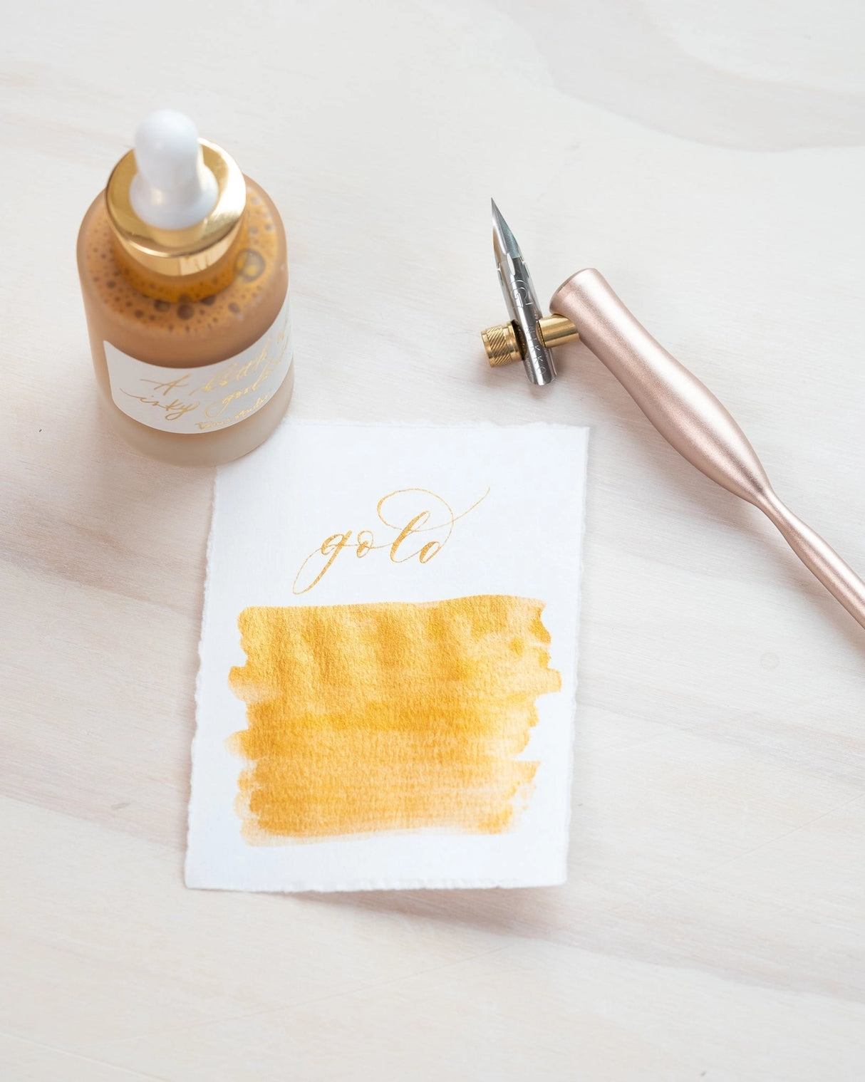 Tom's Studio - Calligraphy Ink - Gold