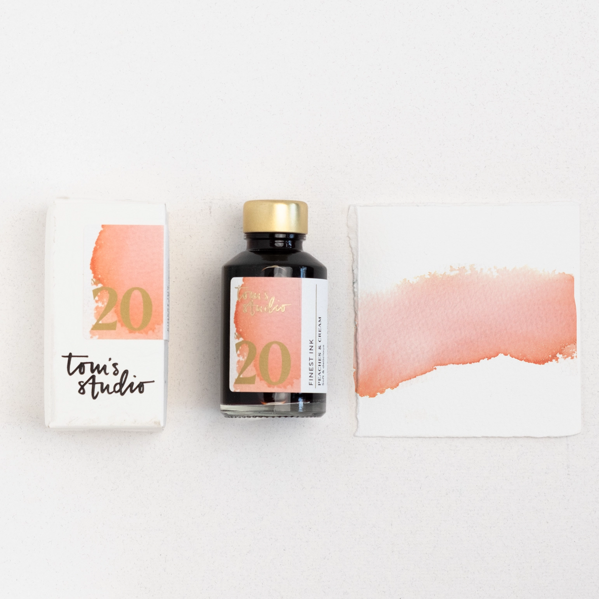 The Finest British Made Fountain Pen Ink

Nothing quite speaks of summer like a perfectly ripe peach, and this delicate inky hue truly captures the essence of sun-drenched days. Bring a touch of warmth to every page.

Most pens offer ink cartridges in a limited selection of colours. I want to change that by bringing you this range of beautifully rich and distinctive inks – with no need to dispose of or replace an empty cartridge.