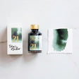 The finest British-made fountain pen ink suitable for all pens.

Inspired by the lush greenery quintessential to English gardens, this rich green ink embodies the timeless beauty of ivy-covered walls. Perfect for nature lovers and those who appreciate the deep, earthy tones of the forest. Oh, and did we mention that it's a perfect match for our Ivy pens?!

Transform the way you create with an ink colour that sets you apart!

Most pens offer ink cartridges in a limited selection of colours. I want to change 
