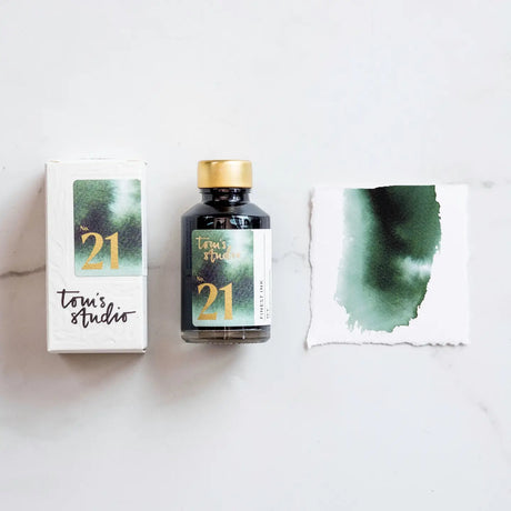 The finest British-made fountain pen ink suitable for all pens.

Inspired by the lush greenery quintessential to English gardens, this rich green ink embodies the timeless beauty of ivy-covered walls. Perfect for nature lovers and those who appreciate the deep, earthy tones of the forest. Oh, and did we mention that it's a perfect match for our Ivy pens?!

Transform the way you create with an ink colour that sets you apart!

Most pens offer ink cartridges in a limited selection of colours. I want to change 