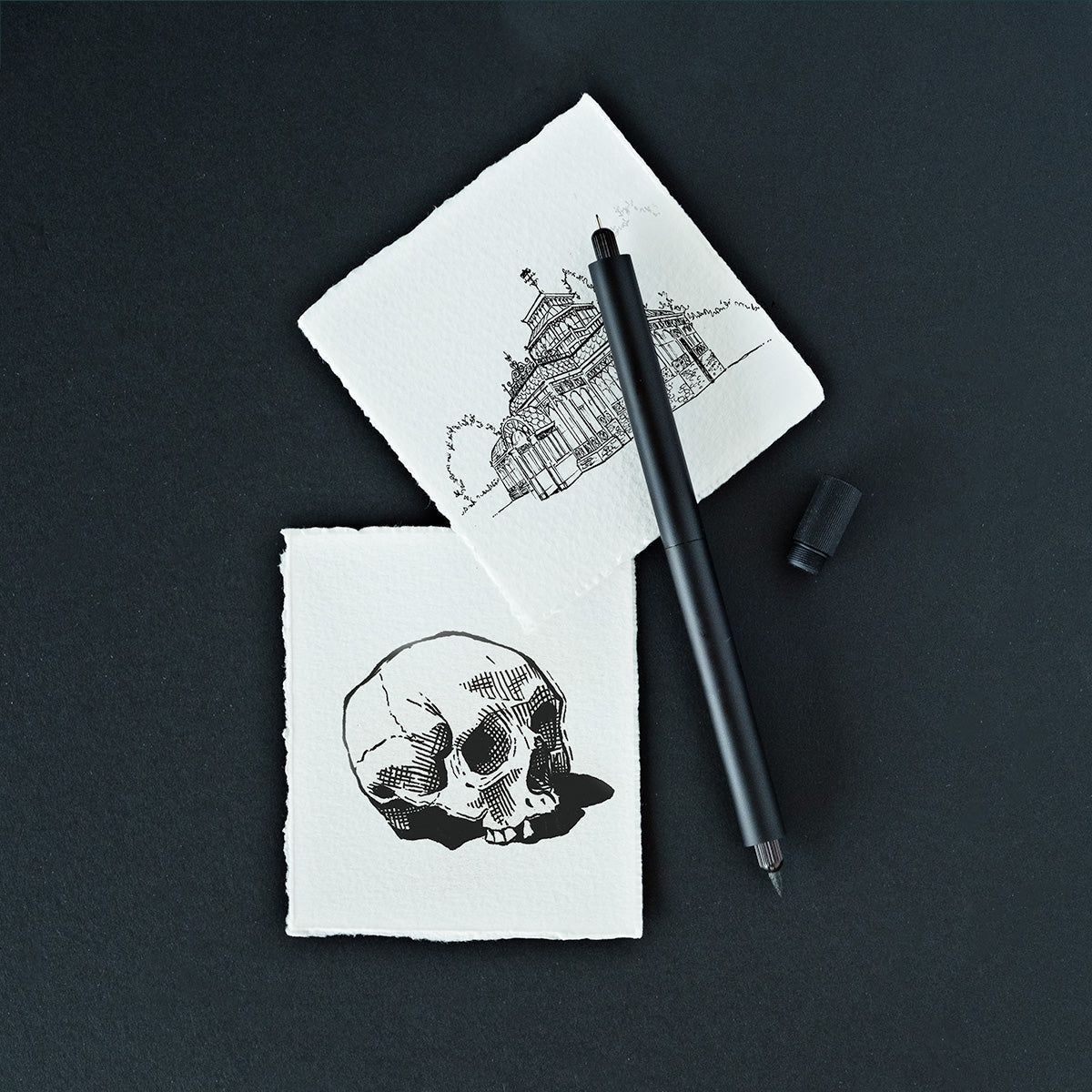 Tom's Studio - Lumos Pro Duo Refillable Pen - Matte Black