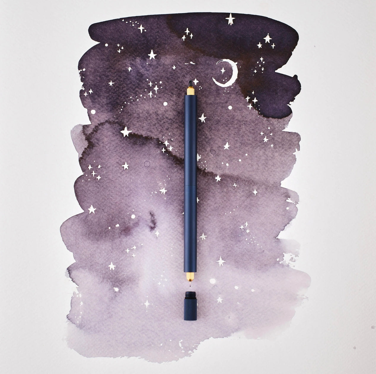 Tom's Studio - Lumos Pro Duo Refillable Pen - Matte Midnight