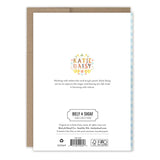 Inside verse: Sending you an abundance of wishes

• Illustrated by Katie Daisy
• Pre-priced
• Size: A6, 4.5" x 6.25"
• Paired with a Kraft envelope
• Printed in the USA.