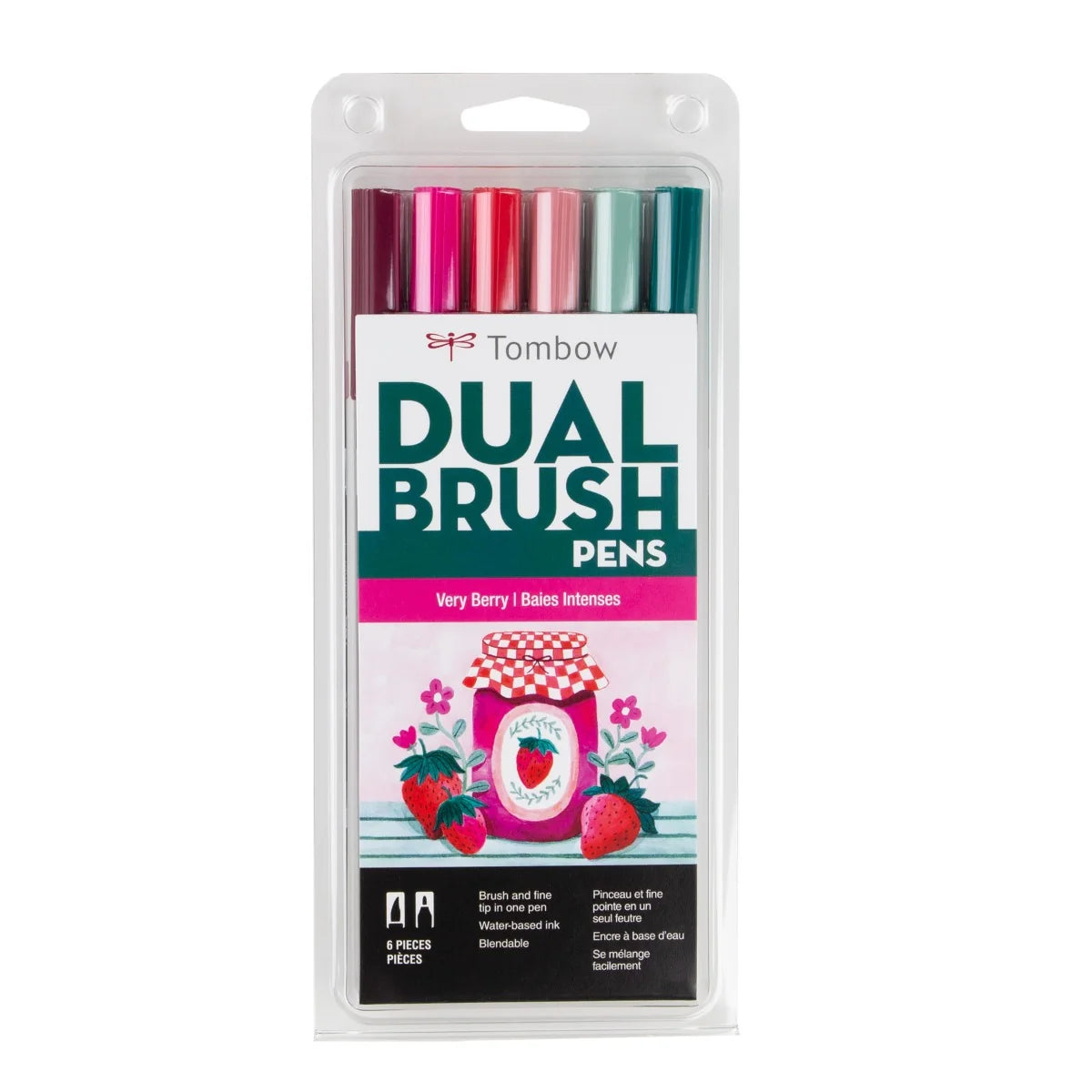 Very Berry color palette is part of the Fresh Flavors limited edition series inspired by the fresh flavors of summer.

Colors include: 346 Sea Green, 312 Holly Green, 772 Dusty Rose, 835 Persimmon, 725 Rhodamine Red, 757 Port Red.