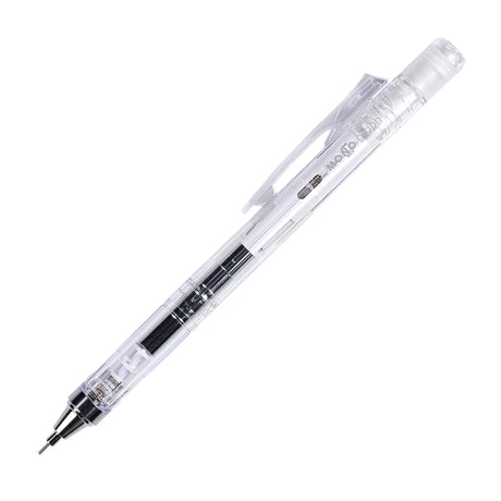 The MONO graph features a clear tip with drafting specifications to enable smooth, precise writing. It also has a long holder eraser and a mechanism that advances the lead when the pencil is shaken, making it a great asset in learning and testing scenarios. It has also won the 2014 Good Design Award and the 2016 reddot design award.