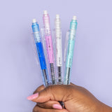 The MONO graph features a clear tip with drafting specifications to enable smooth, precise writing. It also has a long holder eraser and a mechanism that advances the lead when the pencil is shaken, making it a great asset in learning and testing scenarios. It has also won the 2014 Good Design Award and the 2016 reddot design award.