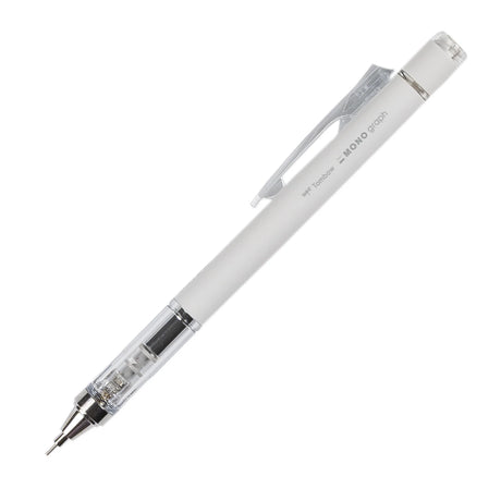 The MONO graph features a clear tip with drafting specifications to enable smooth, precise writing. It also has a long holder eraser and a mechanism that advances the lead when the pencil is shaken, making it a great asset in learning and testing scenarios. It has also won the 2014 Good Design Award and the 2016 reddot design award.