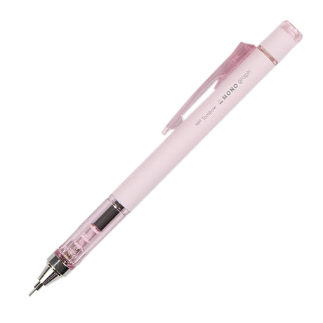 The MONO graph features a clear tip with drafting specifications to enable smooth, precise writing. It also has a long holder eraser and a mechanism that advances the lead when the pencil is shaken, making it a great asset in learning and testing scenarios. It has also won the 2014 Good Design Award and the 2016 reddot design award.