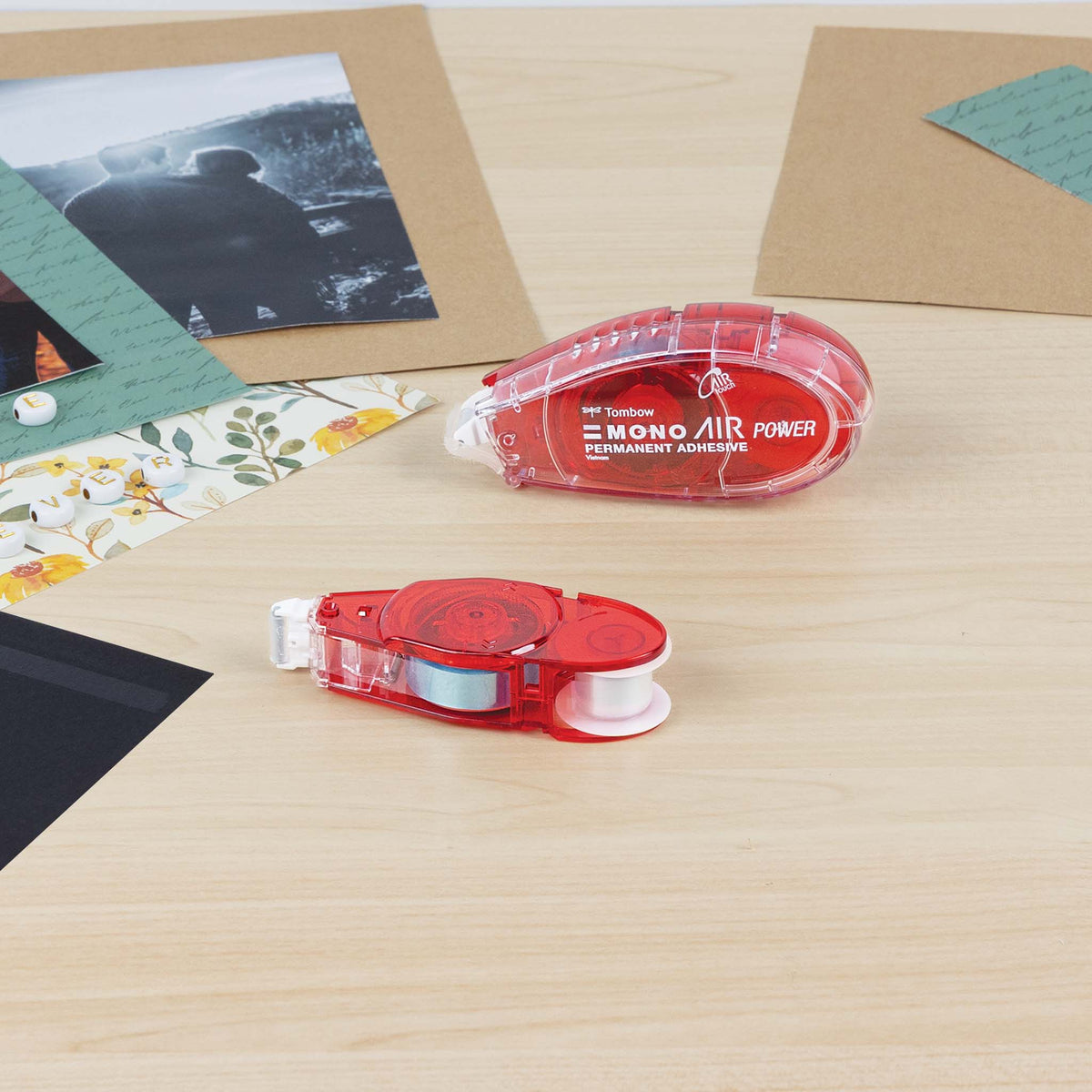 4X Stronger than Tombow permanent adhesive! High performance adhesive for craft, school, and home projects instantly adheres to a variety of surfaces, including paper, cardstock, wood, fabric, glass, plastic and rubber.