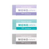 Meet the eraser you’ll actually want to keep on your desk. MONO Colors Eraser brings a fresh, modern color lineup that looks great in your pencil case, planner pouch, or workspace.